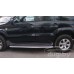 Защита штатных порогов для TOYOTA LC Prado 120